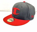 s25t-0484a【中古】チャンピオン × ニューエラ キャップ CHAMPION × NEWERA 59FIFTY【9800円以上で沖縄・離島などの一部地域...
