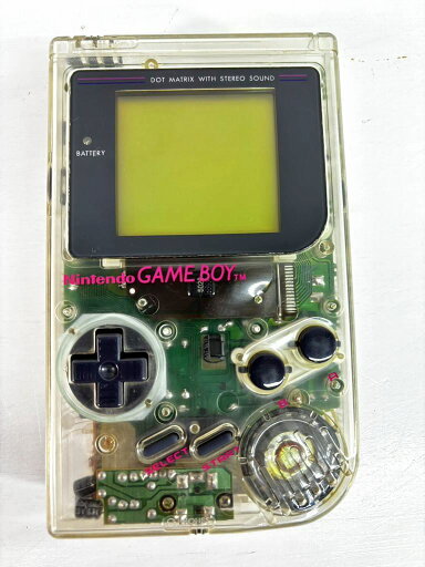s25t-0494y【中古】Nintendo GAMEBOY 任天堂 ニンテンドー ゲームボーイ スケルトン ゲーム機 GH2564057【9800円以上で沖縄・離島などの一部地域も送料無料での発送となります。】 s25t-0494y【中古】Nintendo GAMEBOY 任天堂 ニンテンドー ゲームボーイ スケルトン ゲーム機 GH2564057【9800円以上で沖縄・離島などの一部地域も送料無料での発送となります。】
