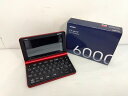 s25g-799k【中古】CASIO カシオ EX-word 電子辞書 XD-JTSV6000 レッド【9800円以上で沖縄・離島も送料無料(2)