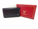s25g-963k【中古】Cartier カルティエ パシャ 6連キーケース レザー L3000127 ブラック【9800円以上で沖縄・離島も送料無料】