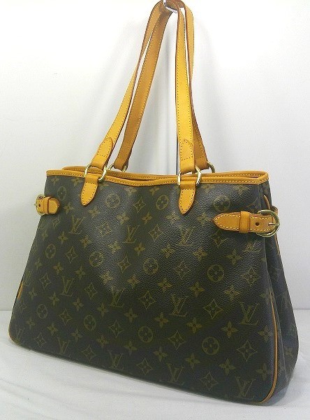 樂天商城 - s25g-43kx【中古】LOUIS VUITTON　ルイウ゛ィトン　バティニョール　オリゾンタル　モノグラム　M51154　トートバッグ　ショルダーバッグ【9800円以上で沖縄・離島も送料無料】