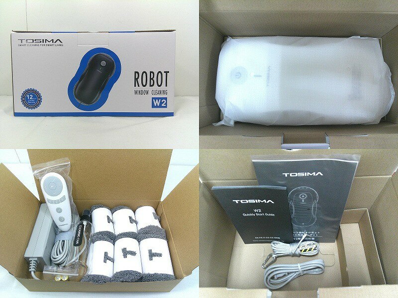 s25g-144kk【中古】【未使用品】TOSHIMA 豊島　WINDOW CLEANING ROBOT　窓拭きロボ...