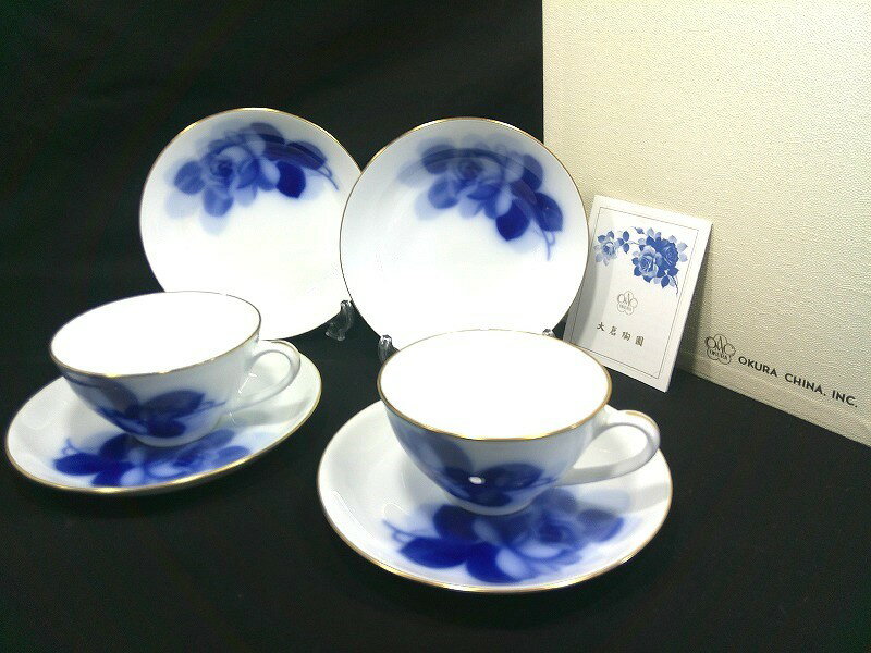 楽天市場】大倉陶園 ブルーローズの通販