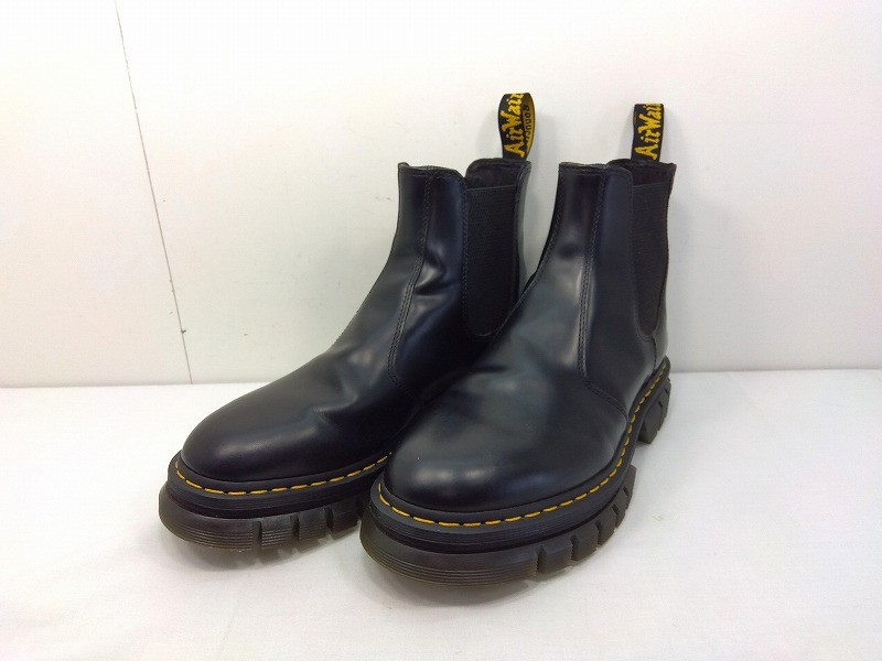 s26g-027k【中古】Dr.Martens ドクターマーチン　RIKARD CHELSEA リカード チェルシー　サイドゴアブー..