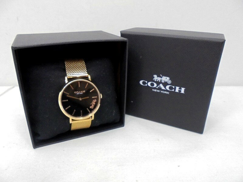26g-066x【中古】COACH コーチ レディース 腕時計 クォーツ CA.120.7.34.1748【9800円以上で沖縄・離島も送料無料】
