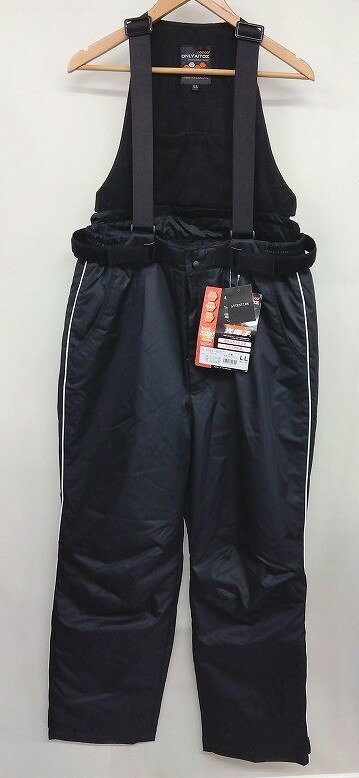 樂天商城 - s26g-069k【中古】ONLY AITOZ アイトス　防寒サロペットパンツ　撥水　6064-010　LLサイズ　ブラック【9800円以上で沖縄・離島も送料無料】