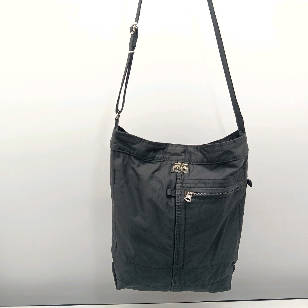樂天商城 - 26k-082o【中古】PORTER ポーター ショルダーバッグ　754-15114-10 MILE（マイル）【送料無料】【9800円以上で沖縄・離島も送料無料】