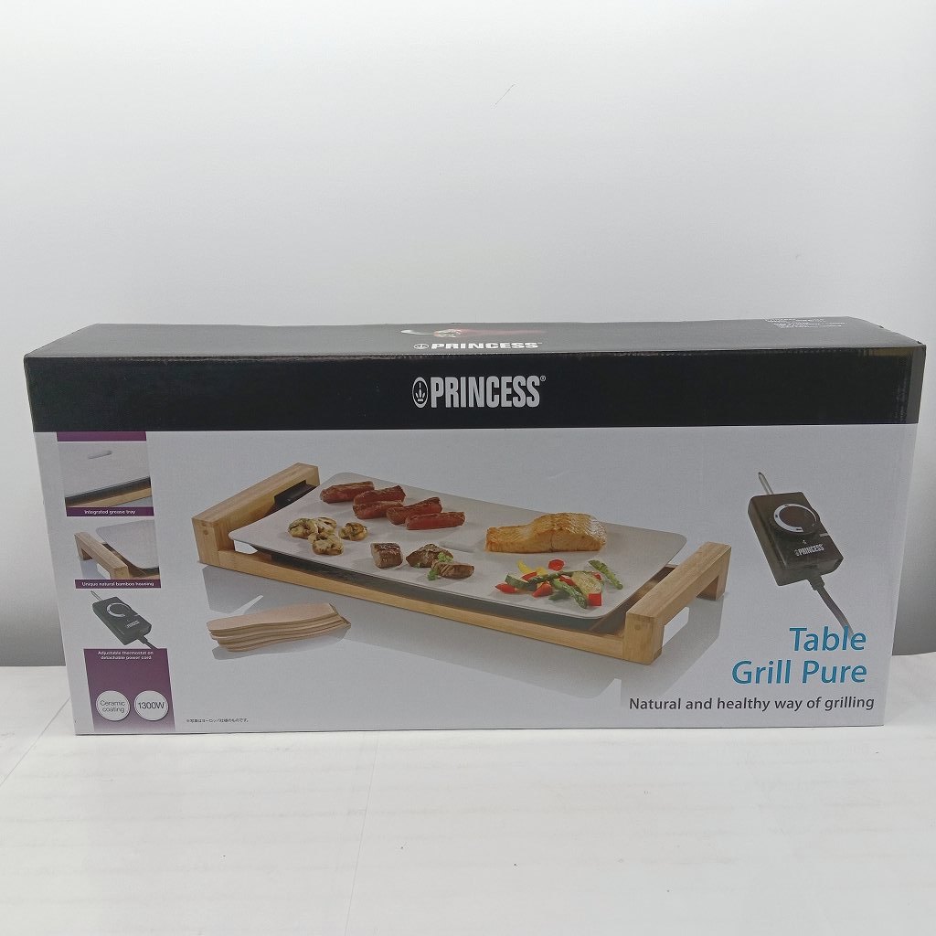 樂天商城 - 26k-116o【中古】【未使用品】PRINCESS プリンセス ホットプレート Table Grill Pure 103030【送料無料】【9800円以上で沖縄・離島も送料無料】