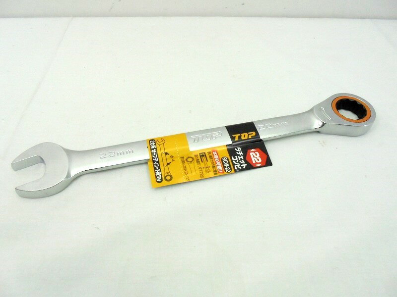 樂天商城 - 26g-250x【中古】TOP トップ工業　22ラチェットコンビ　RCW-22　セーフティコード用穴付【9800円以上で沖縄・離島も送料無料】