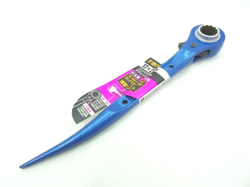 樂天商城 - 26g-251x【中古】TOP トップ工業　17x21mm　コンパクトラチェットレンヂ　RM-17x21C　住宅施工用【9800円以上で沖縄・離島も送料無料】