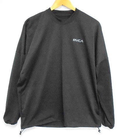 Rakuten - 26g454x【中古】RVCA ルーカ　メンズ　ラッシュガード　長袖　バンダナ　ブラック　BF04AP81【9800円以上で沖縄・離島も送料無料】