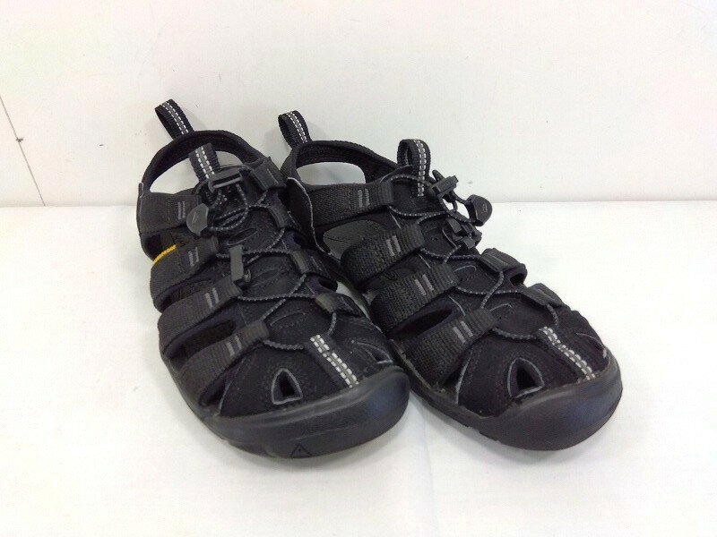 Rakuten - 26g-486k【中古】KEEN キーン　CLEARWATER CNX クリアウォーター　サンダル　1020662　23.5cm　ブラック　箱なし【9800円以上で沖縄・離島も送料無料】