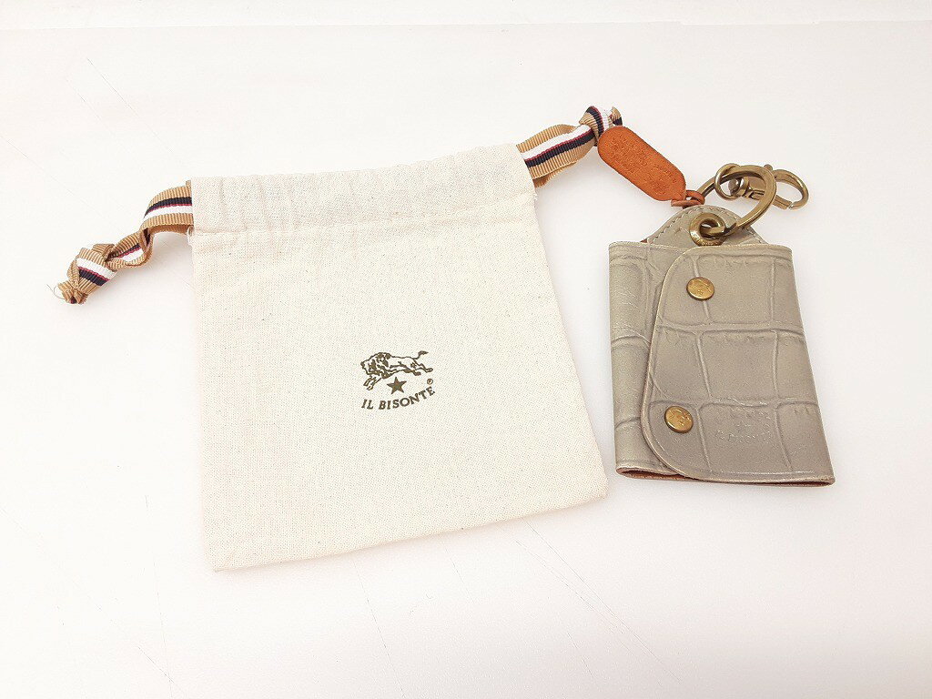 Rakuten - 26k-181h【中古】IL BISONTE イルビゾンテ キーケース【9800円以上で沖縄・離島も送料無料】