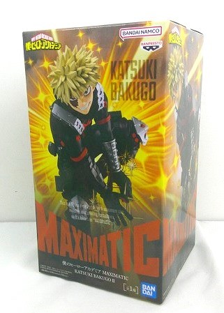 26g-871x【中古】【未使用品】BANDAI バンダイナムコ　僕のヒーローアカデミア　MAXIMATIC　KATSUKI BAKUGOU2 フィギュア【9800円以上で沖縄・離島も送料無料】