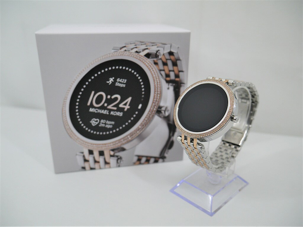 【中古】MICHAEL KORS マイケルコース DARCI GEN 5E SMARTWATCH タッチスクリーンウォッチ スマートウォッチ 腕時計 MKT5129 レディース ローズゴールド【9800円以上で沖縄・離島などの一部地域も送料無料で発送】