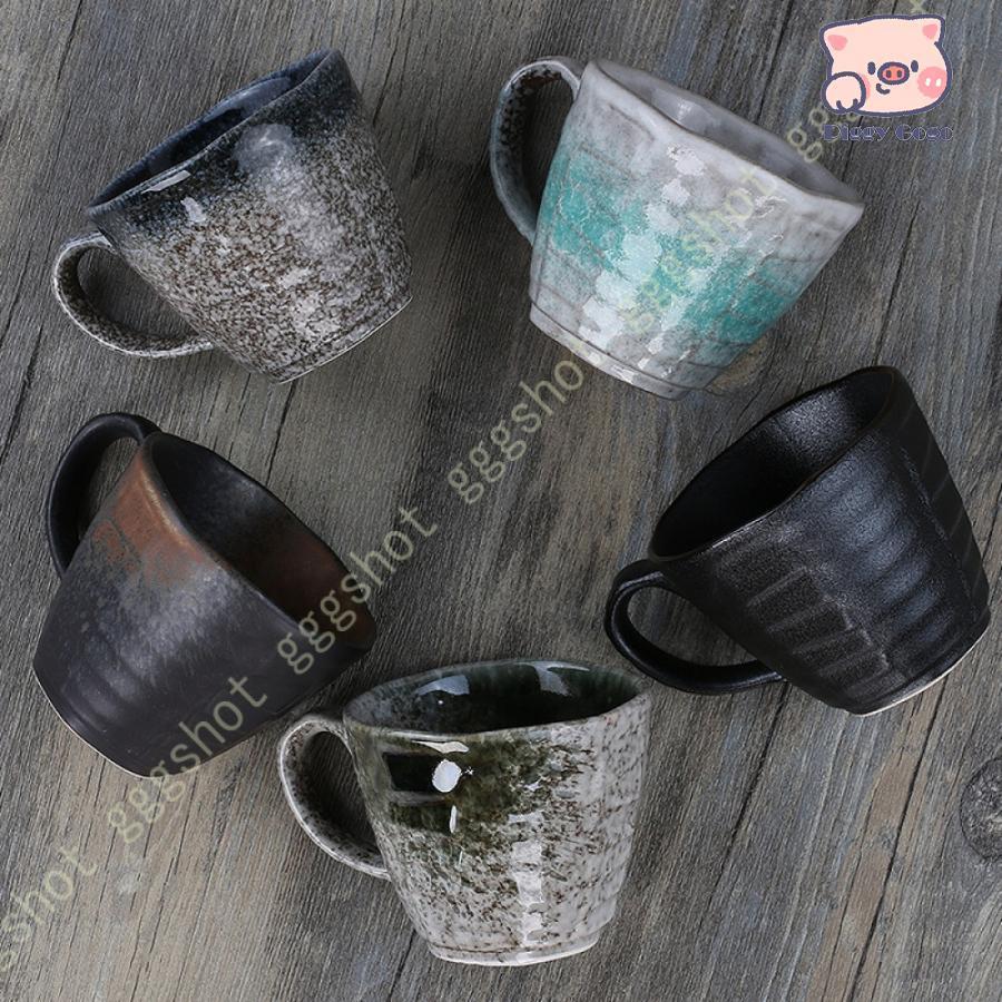 マグカップ 陶器ビアカップ ビアマグ 焼き物 コーヒー碗 コップ スープカップ コーヒーカップ カフェマグ スープマグ 食器 器 和風 おしゃれ プレゼント