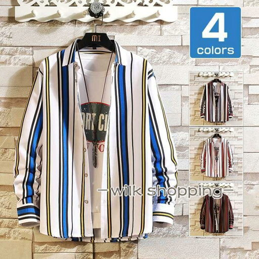 ストライプシャツ 長袖 メンズ カジュアルシャツ 長袖シャツ 大きいサイズ トップス 通勤 お兄系 紳士服 ビジネス シャツ 30代 ストライプシャツ 長袖 メンズ カジュアルシャツ 長袖シャツ 大きいサイズ トップス 通勤 お兄系 紳士服 ビジネス シャツ 30代