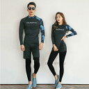 レディース 体型カバー 3点セット 水着 ラッシュガード ペアルック ラッシュガード メンズ 長袖 おすすめ ラッシュガード カップル レギンス
