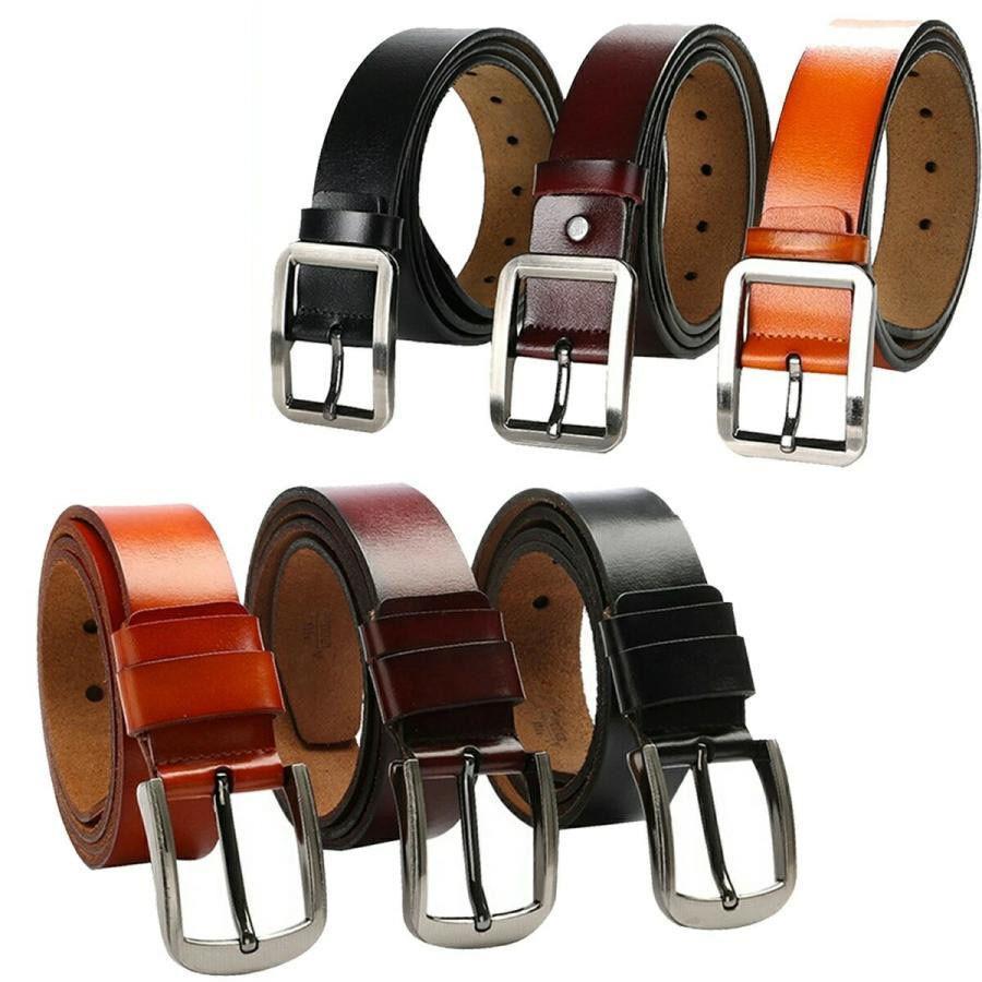 ベルト メンズ レザー 牛革ベルト 本革ベルト ビジネスベルト 紳士ベルト MEN&amp;#039;S Belt 革 カジュアル ブラック ブラウン ワイン メンズファッション