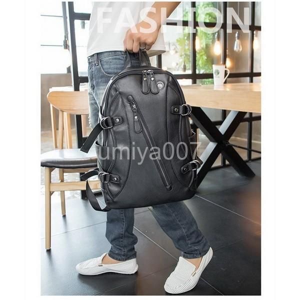 メンズ　リュック リュックサックメンズ リュックバッグ　メンズ 四角 バック　黒リュック アウトドア リュックサック