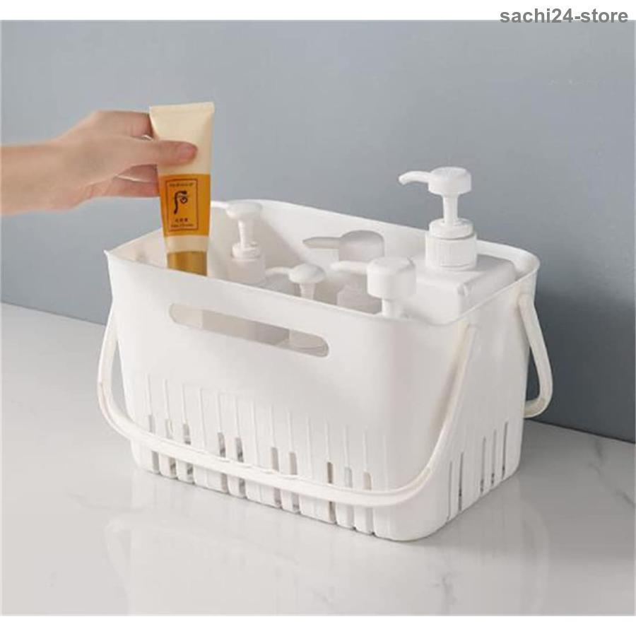 【スーパーSALE/激安】 バスケット 手提げ お風呂 収納バスケット バスバスケット ランドリーバスケット 小物収納 多機能 シャワーバスケット 水切り 温泉ポーチ スパバッグ バス用品収