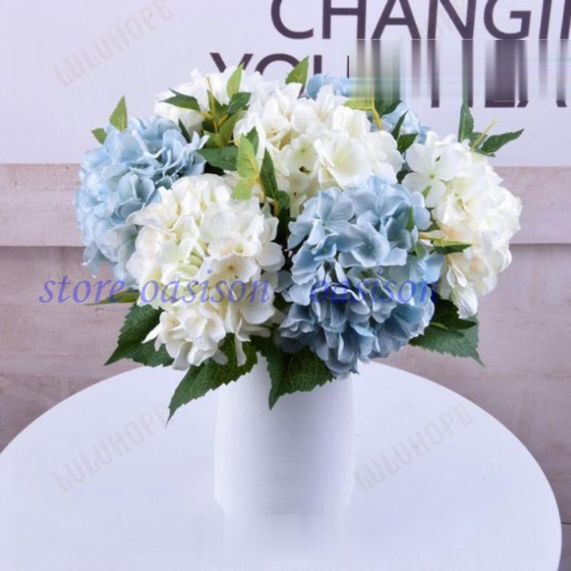 造花 インテリア アジサイ お洒落 雑貨 ナチュラル 飾り 部屋装飾 花束 ブーケ フェイクグリーン プレゼント ギフト