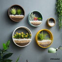 【スーパーSALE/激安】 壁掛け プランター 観葉植物 多肉植物 おしゃれ インテリア雑貨 20cm