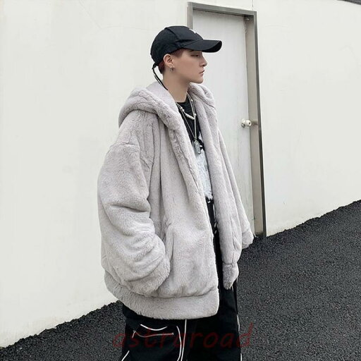 ジャケット コート ビッグシルエット パーカー フード ジャンパー アウター シェア服 メンズ レディース ユニセックス 男女兼用 秋冬 冬 衣装 カジュアル