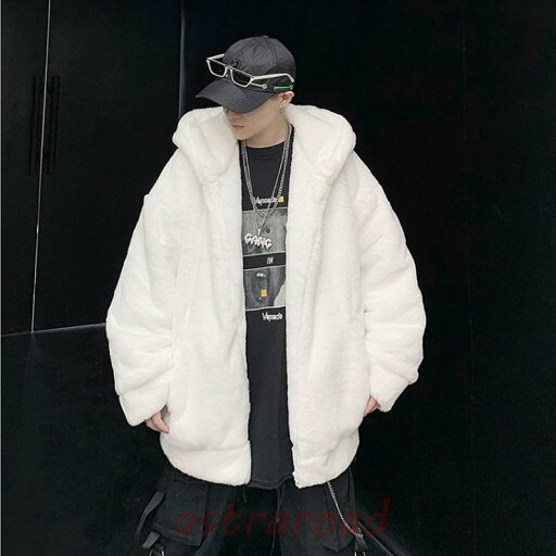 ジャケット コート ビッグシルエット パーカー フード ジャンパー アウター シェア服 メンズ レディース ユニセックス 男女兼用 秋冬 冬 衣装 カジュアル