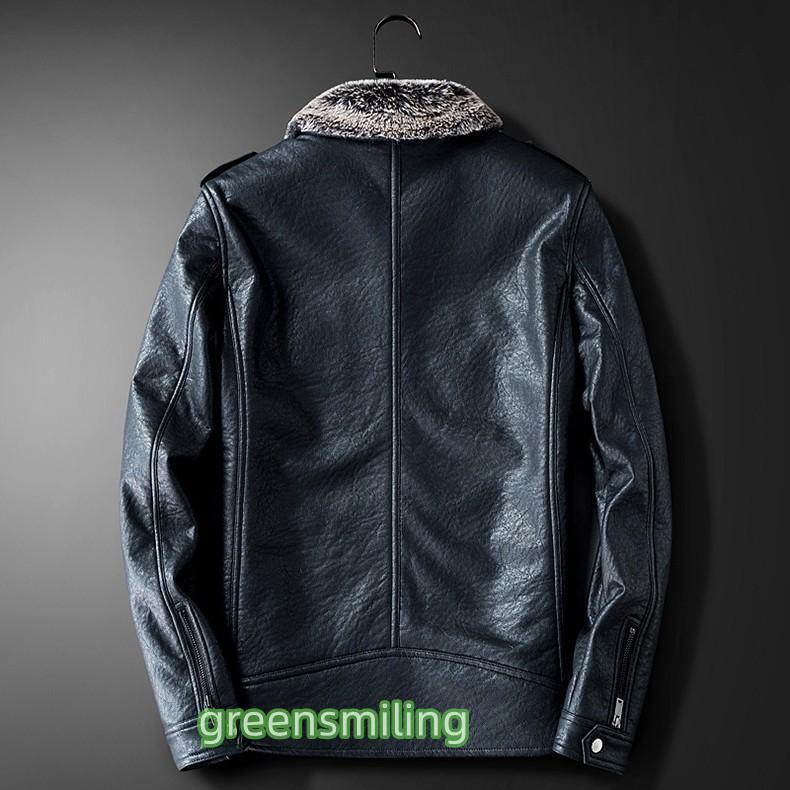 メンズ 革ジャン 裏ボア ライダース PU フェイクファー ジャケット 秋服 冬服 アウター