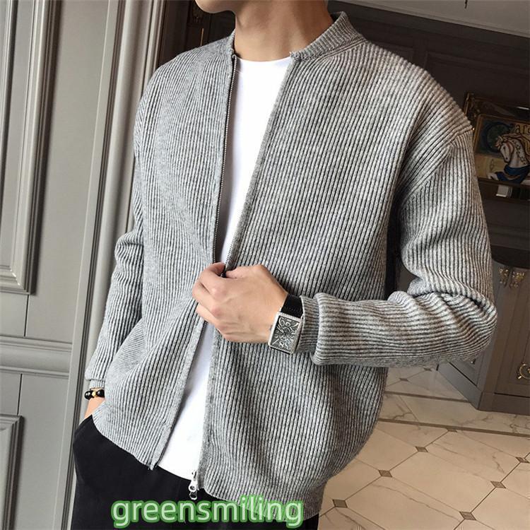 カーディガン メンズ 秋 冬 ジャケット 春ジャケット スプリングコート ニット セーター 羽織り 秋物 春物 冷房対策 ユニセックス パーカー ブルゾン 長袖