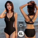 ワンピース水着 レオタード水着 レディース 20代 30代 オールインワン 可愛い レース カバーアップ バックシャン M L 2L