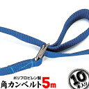 PP角カンベルト 5.0m10本アサヒ Asahi荷締めベルト 角カンベルト 持ち手作り 引越し