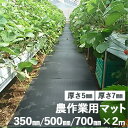 魚瀬ゴム 農作業用マット厚さ 5mm / 7mm350mm×2000mm / 500mm×2000mm / 700mm×2000mm農道マット 疲れ防止 ぬかる...