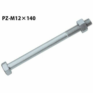 乐天商城 - カネシン PZ Zマーク六角ボルト PZ-M12×140 100本 440-4811 基礎 内装 構造金物 土台