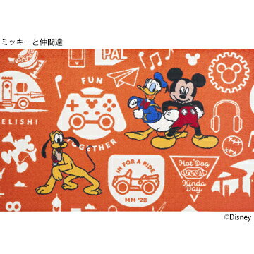 クリーンテックス 玄関マット Disney Mat CollectionMinnei ミニーPrincess プリンセスMickey ミッキーと仲間達75cm×120cm厚み 6mm滑り止め 屋内外兼用 洗濯OK