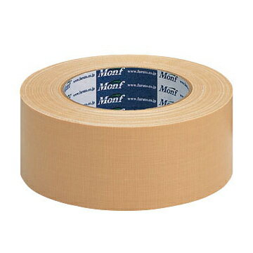 古藤工業 MONF No.890 一般梱包用 布粘着テープ50mm×25m30巻黄土色 おうどいろ カーキ
