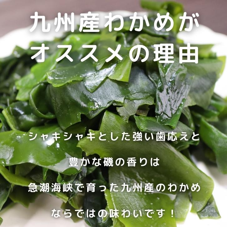 【 スーパーSALE 限定価格 10％OFF 】 九州産 カットわかめ 【 お得 な 100g × 2袋 セット 】 200g 国産 乾燥わかめ カットワカメ 若布 無添加 無着色 【 送料無料 】 チャック付き袋入 お徳用 乾物 スープ 味噌汁 サラダ