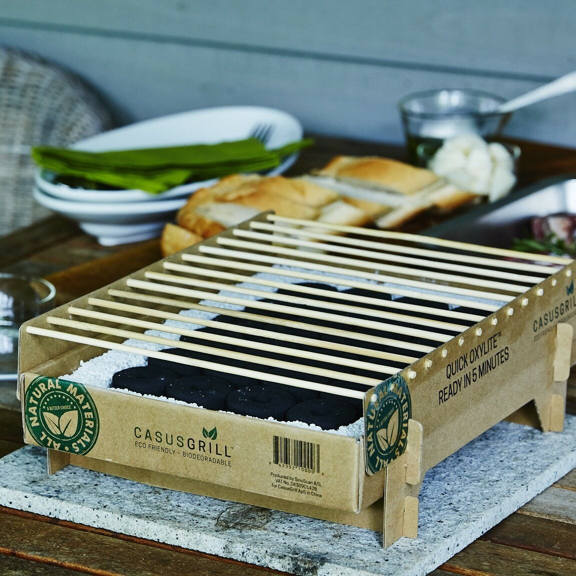 クラフトグリル CasusGrill カサスグリル お手軽 BBQ 5分で着火 キャンプ アウトドア 防災グッズ あす楽 翌日お届けのサムネイル