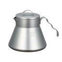 【送料無料】HARIO (ハリオ) V60 メタルコーヒーサーバー 500ml シルバー|詳細画像