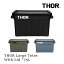 THOR Large Totes With Lid "75L Ǽܥå ȥɥ  ƥʥܥå ̡פ򸫤