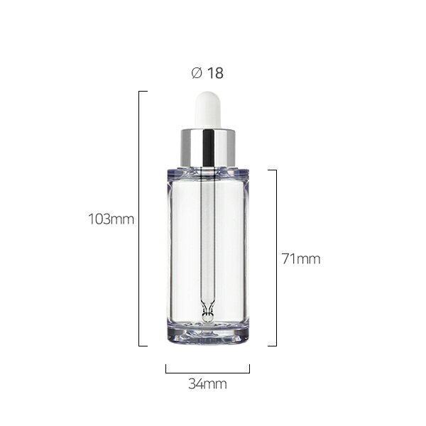 金冠・銀冠スポイトボトル CL 30ml HB 100個セット YOKIプラザ_スポイト・ボトル各2色展開 yokiplaza-10000006 YOKIプラザ サンプル画像2