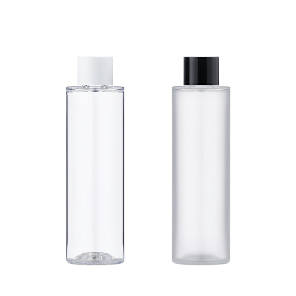 プラスチックボトル 中栓付スクリューキャップ(肉厚キャップ) CL 150ml HB 100個セット YOKIプラザ_キャップ2色展開