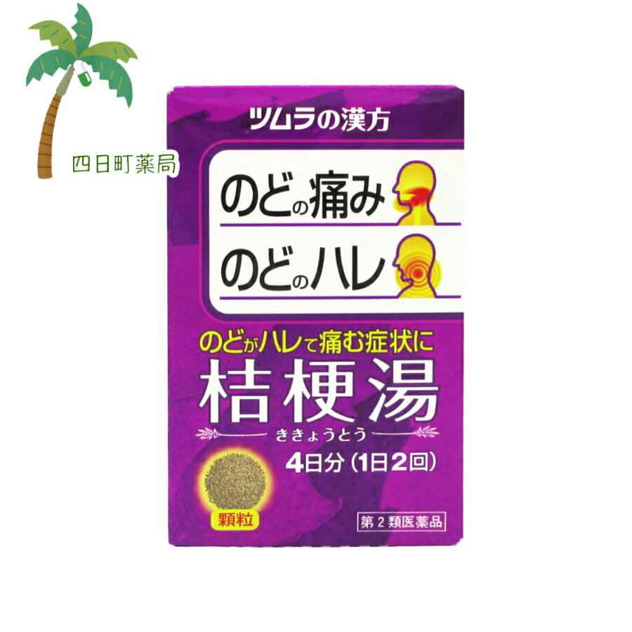 【第2類医薬品】ツムラ漢方 桔梗湯エキス顆粒 4日分(8包)