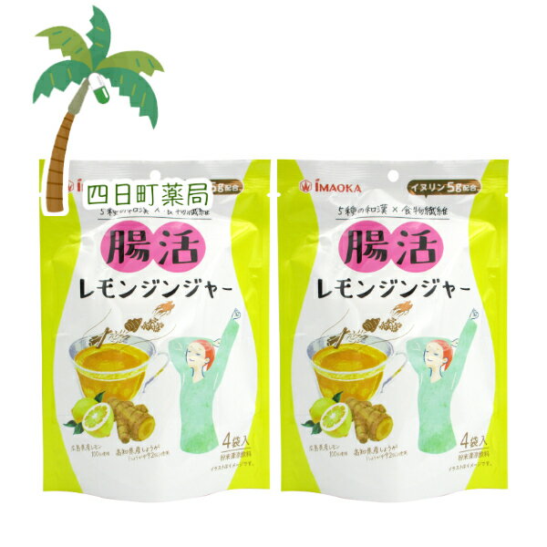 【今岡製菓】 腸活レモンジンジャー 60g [2個セット]【送料無料】【追跡可能メール便】JAN:4901267130416