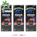 【第1類医薬品】ミノグロウ 60ml [3個セット] 男性 育毛剤 発毛剤 増毛 発毛促進 抜け毛予防 AGA 髪質 頭皮ケア 塗り薬 増やす 生える 効く 人気 1