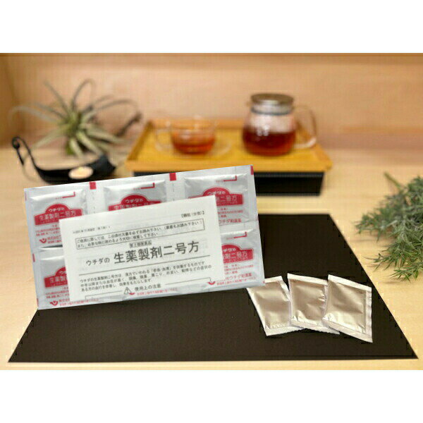 【第2類医薬品】ウチダの生薬製剤二号方 60包 顆粒 漢方 改善 血行促進 頭痛 肩こり めまい 動悸 2号方