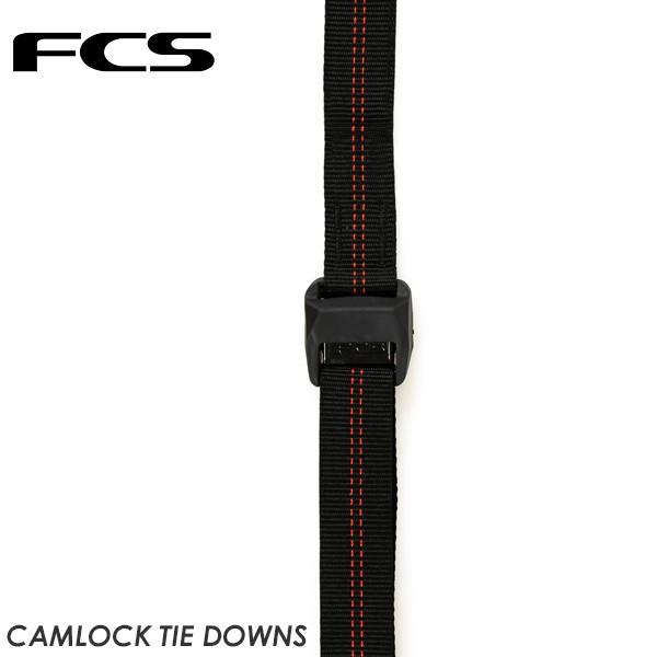 FCS エフシーエス サーフボード キャリア 車 CAMLOCK Tie Downs タイダウン 4.0m