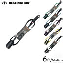 DESTINATION　デスティネーション　DOUBLE SWEIVEL LEASH DEST MEDIUM　6　サーフィンリーシュ