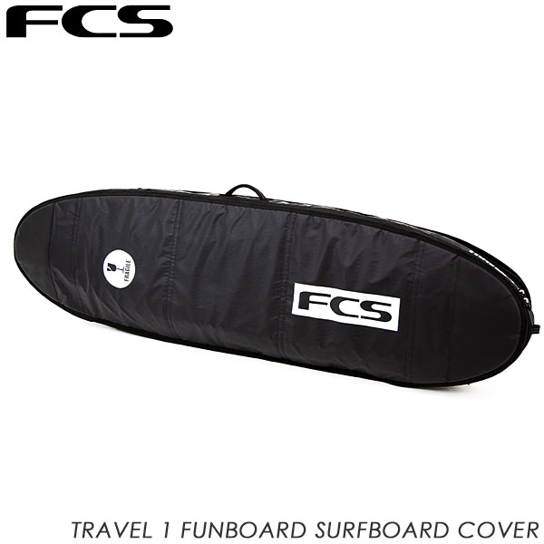 FCS ボードケース ハードケース Travel1 Fun Board 8 0 Black/Grey 【BT1-080-FB-BGY】